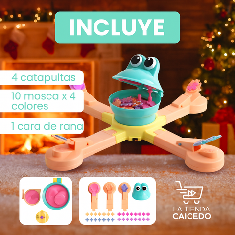 EXCLUSIVO JUEGO DE ALIMENTAR A LA RANA