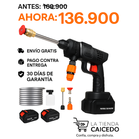 HIDROLAVADORA V48 DOBLE BATERÍA INALÁMBRICA